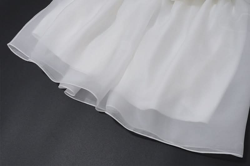 Effortless Chic: White Halter Mini Dress with Floral Charm | Your Resort & Tropical Getaway Essential