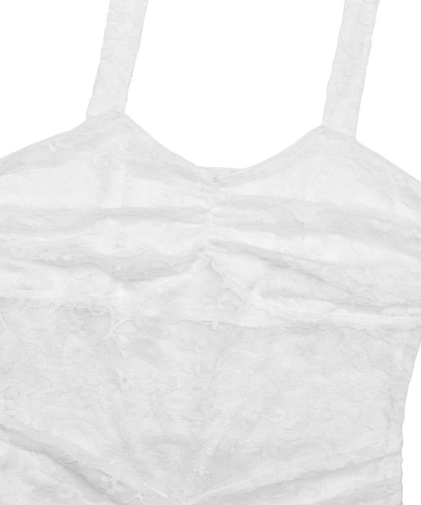 White Lace Halter Maxi Dress: Sheer Ruched Resort & Vacation Glamour