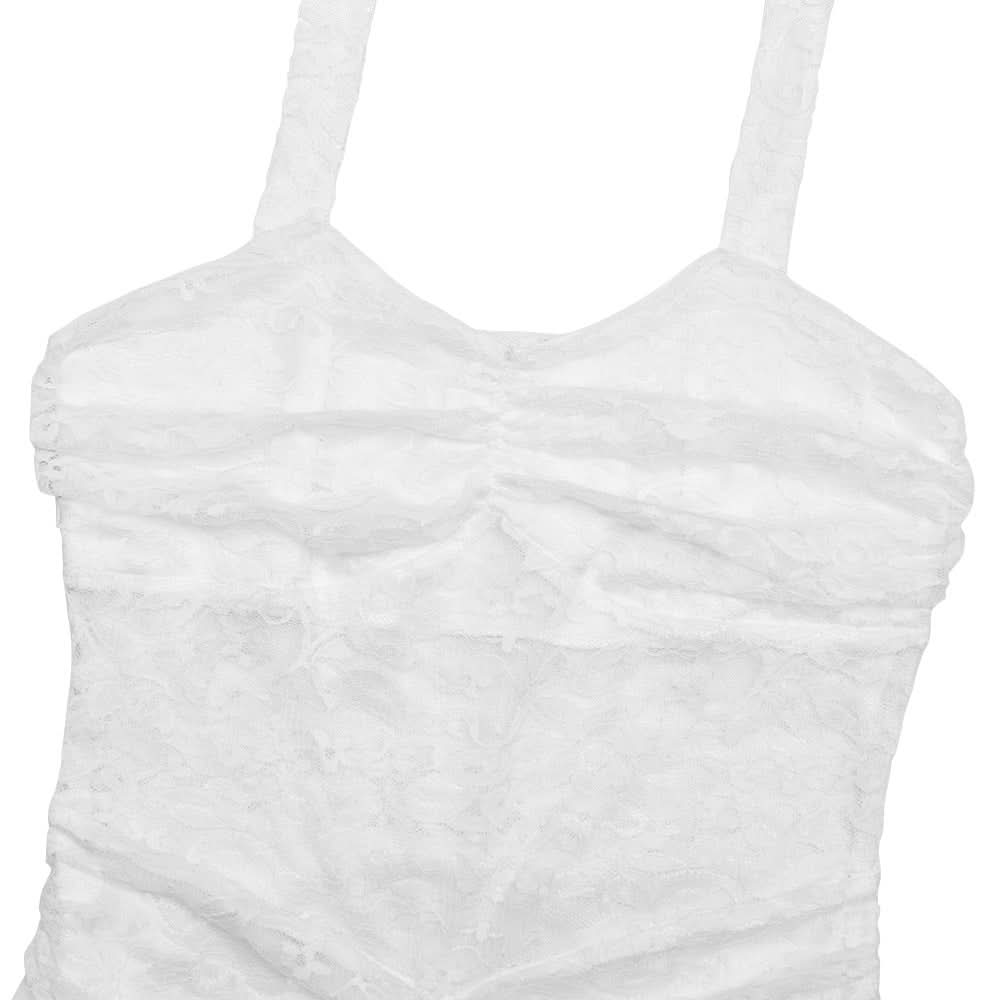 White Lace Halter Maxi Dress: Sheer Ruched Resort & Vacation Glamour