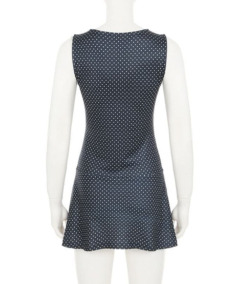 Timeless Polka Dot Sleeveless Mini Dress - Your Essential Fall & Holiday Style