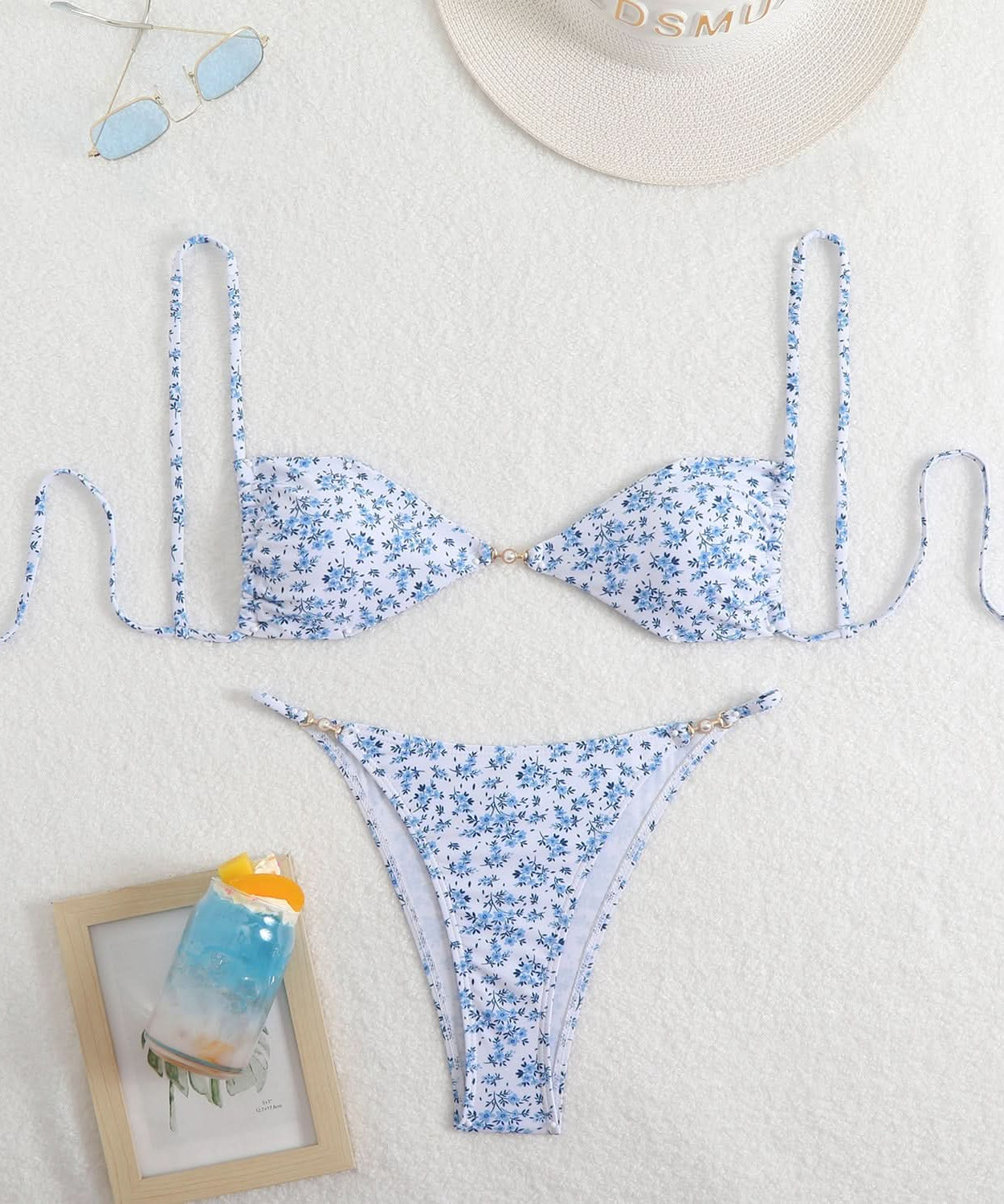 Fierce Leopard V-Neck Self-Tie Bikini Set - Your Must-Have for Fall & Winter Escapes