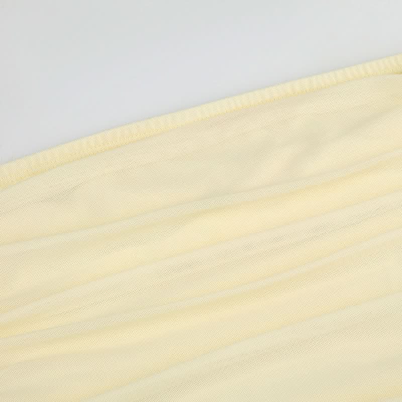 Aphrodite Ruched Backless Maxi Dress | Strapless High Slit Gown for Holiday & Resort