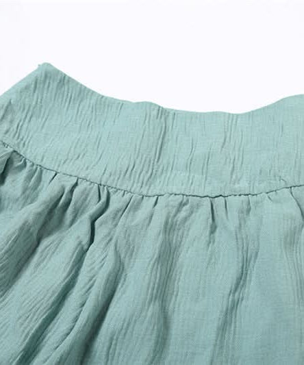 Ethereal Lace Overlay Wide-Leg Pants - High-Rise Flowy Palazzo for Fall Elegance