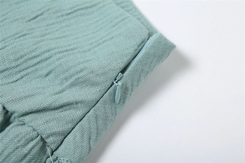 Ethereal Lace Overlay Wide-Leg Pants - High-Rise Flowy Palazzo for Fall Elegance