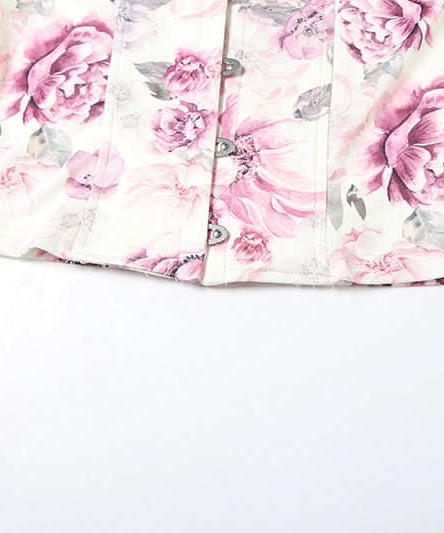 Trending Floral Corset Tube Mini Dress | Strapless & Lace Hem for Fall Getaways & Holiday Parties