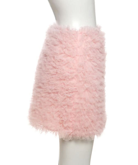 Dreamy Blush Ruffle Mini Skirt - Chic & Cozy Fall Fashion Essential