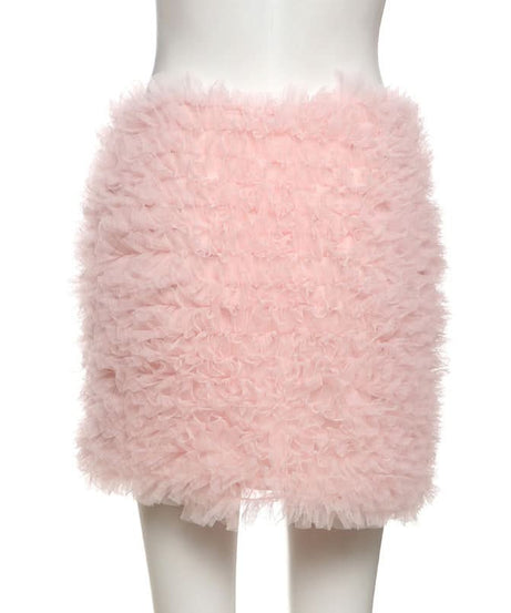 Dreamy Blush Ruffle Mini Skirt - Chic & Cozy Fall Fashion Essential
