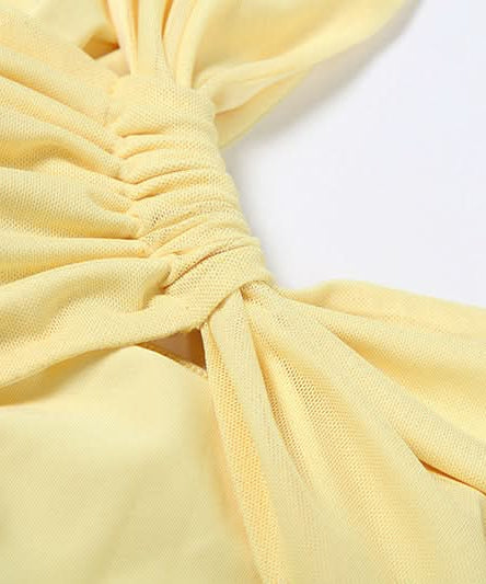 Sunset Ombre One-Shoulder Cutout Maxi Dress | Resort & Holiday Party Glam