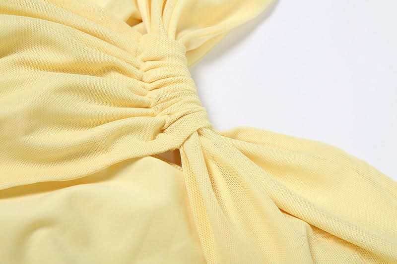 Sunset Ombre One-Shoulder Cutout Maxi Dress | Resort & Holiday Party Glam