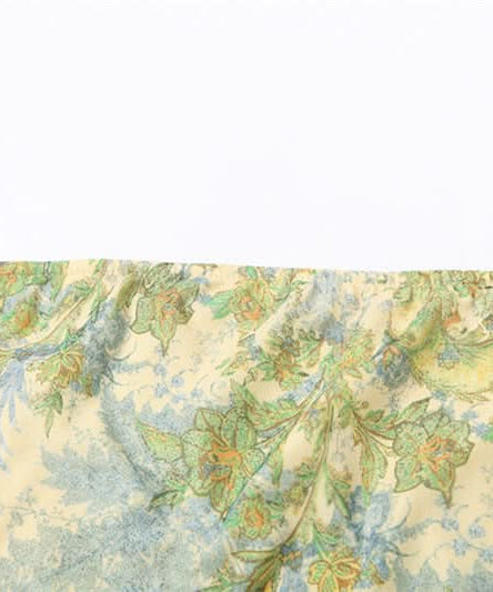 Vibrant Floral Strapless Maxi Dress with Ruffle Slit - Elegant Fall Getaway & Destination Wedding Guest Gown