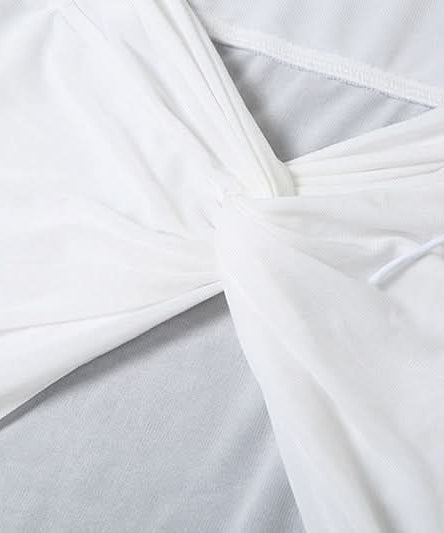 Glamorous White Cutout Maxi Dress | Off-Shoulder Mesh Sleeve Bodycon Gown for Fall & Holiday Galas