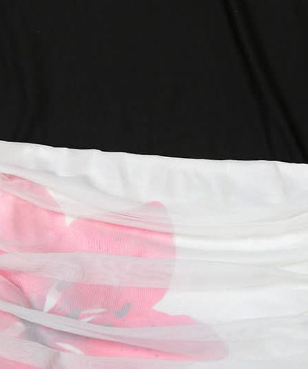 Fall Flirt Y2K Pink Bow Ruched Ruffle Tube Top - Trendy Strapless Crop