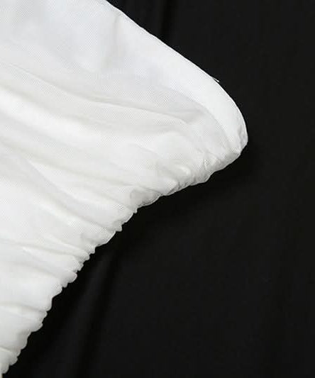 Fall Flirt Y2K Pink Bow Ruched Ruffle Tube Top - Trendy Strapless Crop