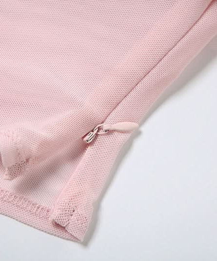 Dreamy Pink Ruffle Halter Corset Top – Flirty Fall Glam for Every Occasion