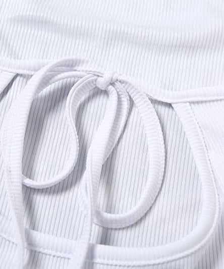 Y2K Vintage Vibe Graphic Tube Top - Ribbed Strapless Crop for Effortless Fall Style