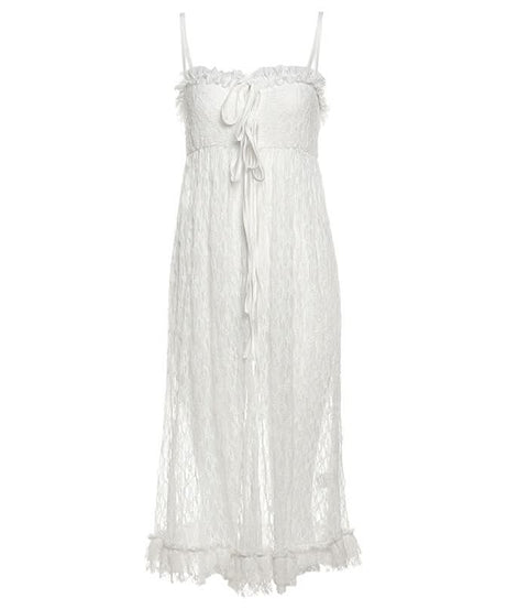 Boho Chic Longline Lace Self-Tie Cami Top | Effortless Fall Layering & Statement Style