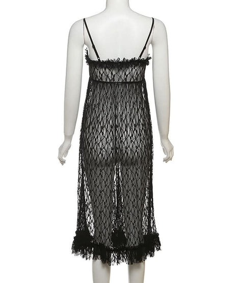 Boho Chic Longline Lace Self-Tie Cami Top | Effortless Fall Layering & Statement Style