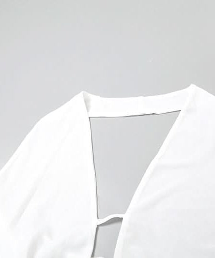 Siren Black Halter Cut-Out Crop Top - Your Go-To for Confident Fall Nights & Party Season