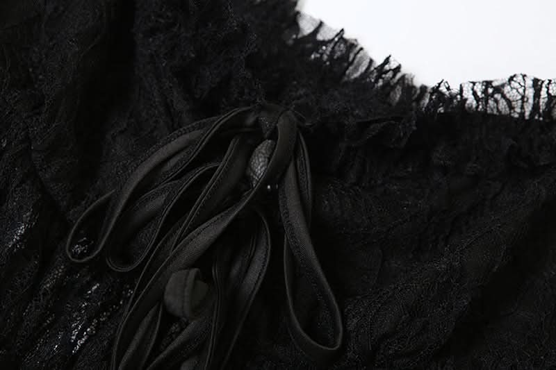 Boho Chic Longline Lace Self-Tie Cami Top | Effortless Fall Layering & Statement Style