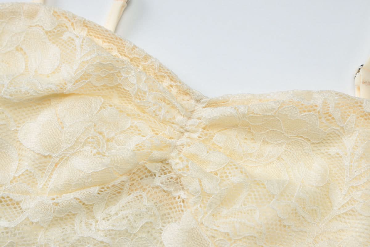 Romantic Lace Sweetheart Cami & Ruched Maxi Skirt Set - Elegant Fall & Holiday Style