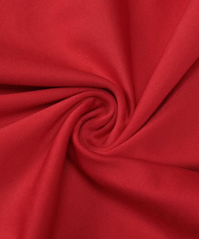 Stunning Red Halter Jumpsuit with Gold Heart Details | Your Festive Fall & Holiday Party Statement