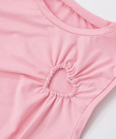 Bubblegum Dream Sweetheart Ruched Two-Piece Set - Chic Y2K Fall Lounge & Street Style