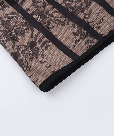 Allure Black Lace Corset Bodycon Mini Dress - Strapless & Seductive for Fall Nights & Holiday Parties