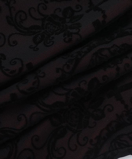 Haute Goth Velvet & Lace Corset Cami Top - Dark Romance Fall & Halloween Style