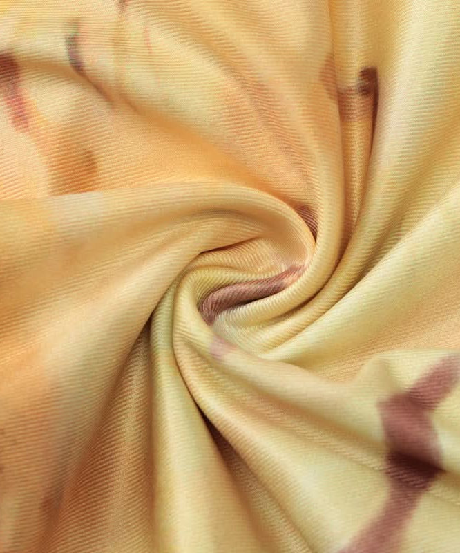 Sunset Serenade Halter Cutout Mini Dress - O-Ring Detail & Flowing Print for Fall Getaways