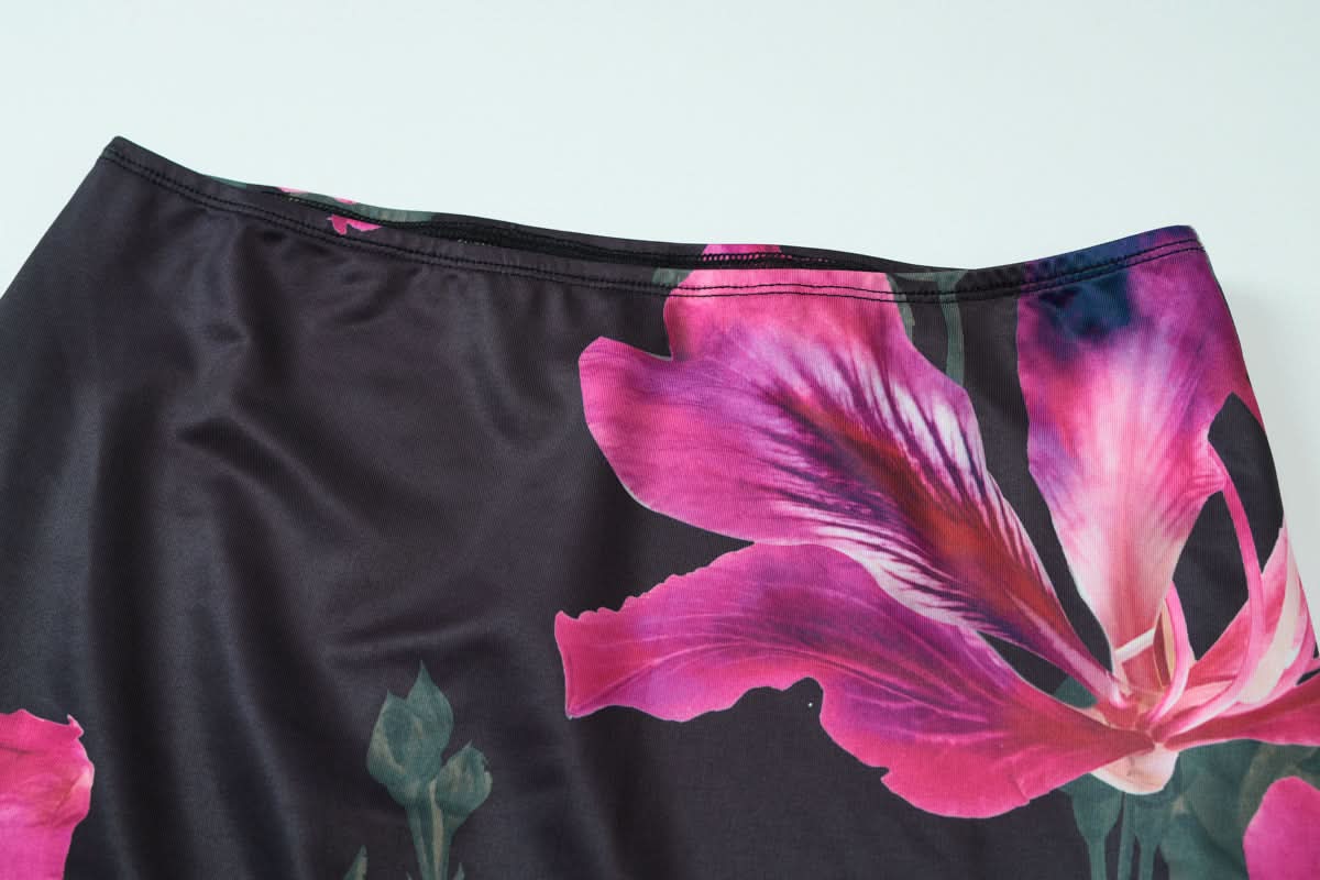 The Enchanting Orchid Halter Maxi Set - Glamorous Fall & Holiday Event Wear