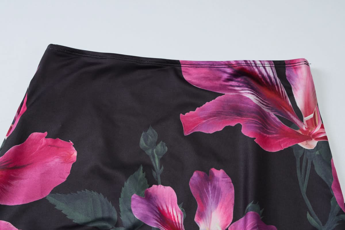 Vibrant Fuchsia Floral Maxi Dress - Your Chic Essential for Resort & Fall Getaways