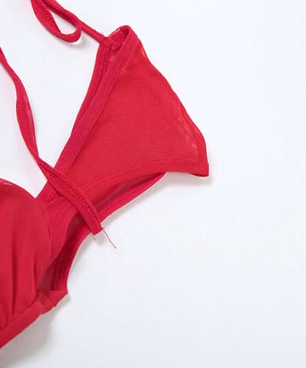 Scarlet Siren Ruched Ruffle Mini Dress - Backless & Tiered for Fall Parties & Holiday Sparkle