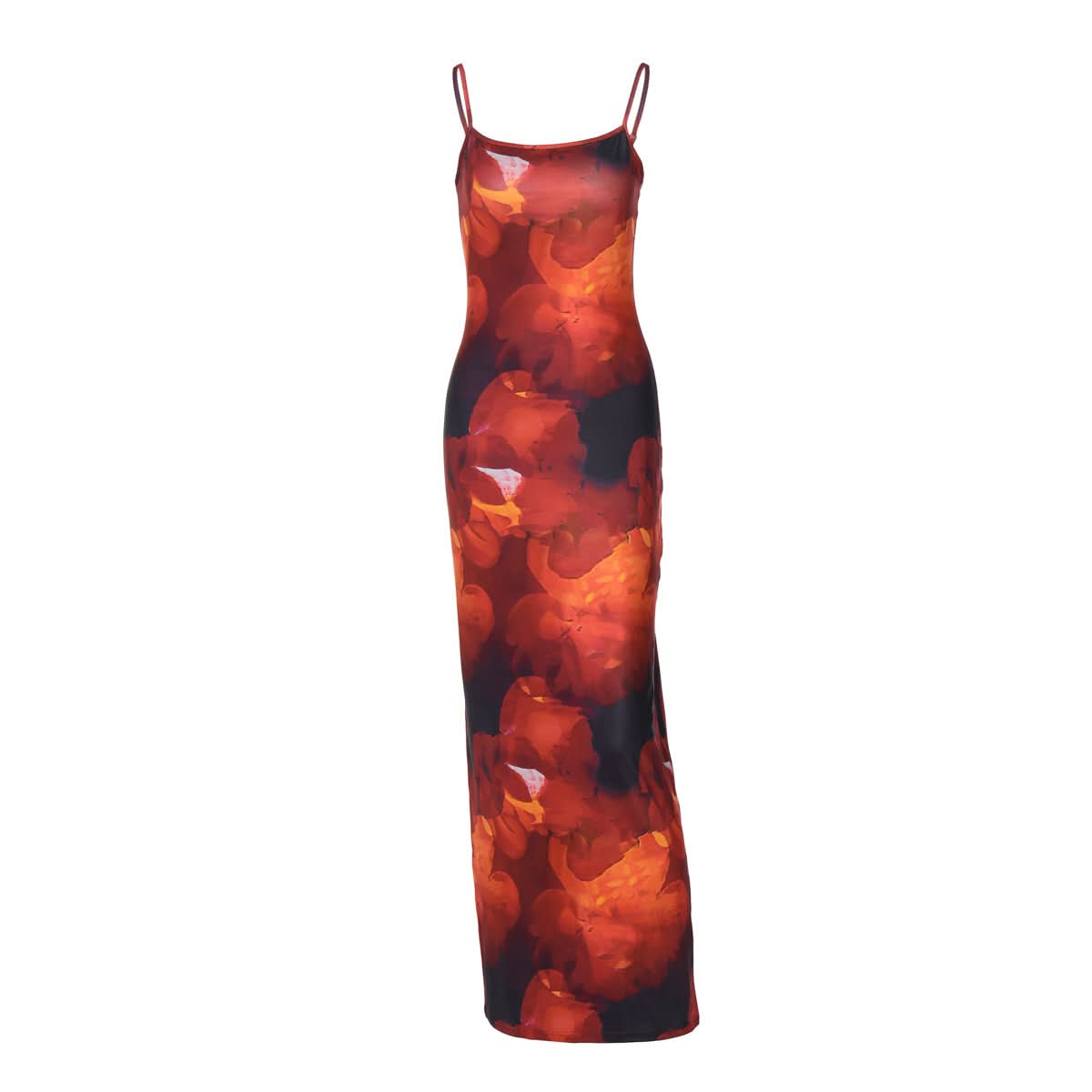 Radiant Bloom Cami Maxi Dress - Effortless Fall Style & Holiday Ready