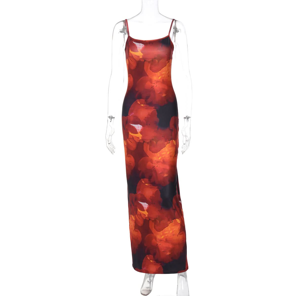 Radiant Bloom Cami Maxi Dress - Effortless Fall Style & Holiday Ready