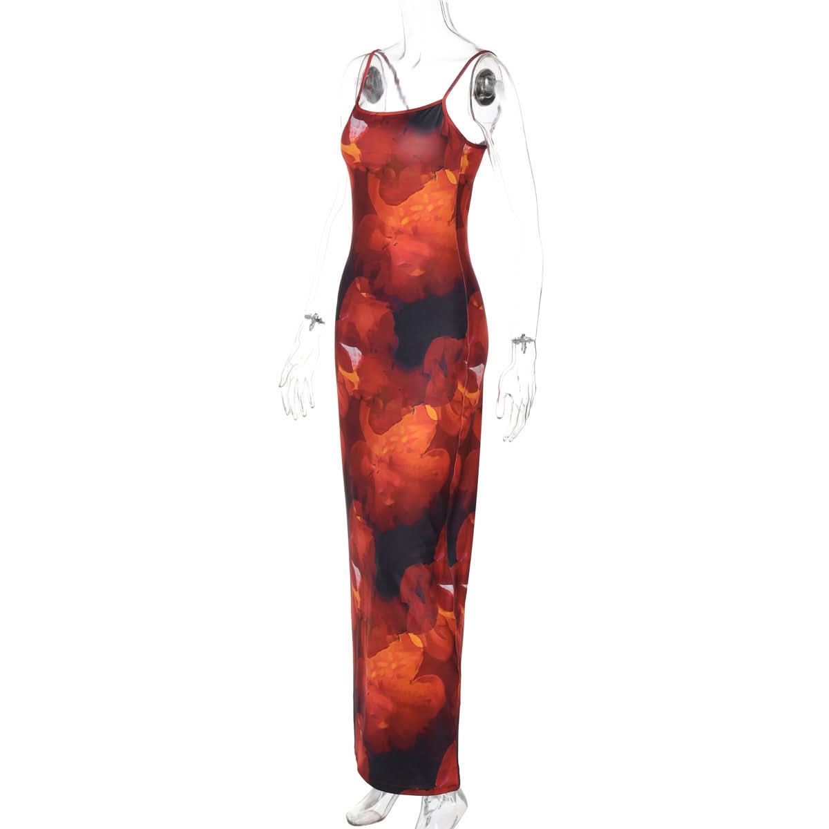 Radiant Bloom Cami Maxi Dress - Effortless Fall Style & Holiday Ready