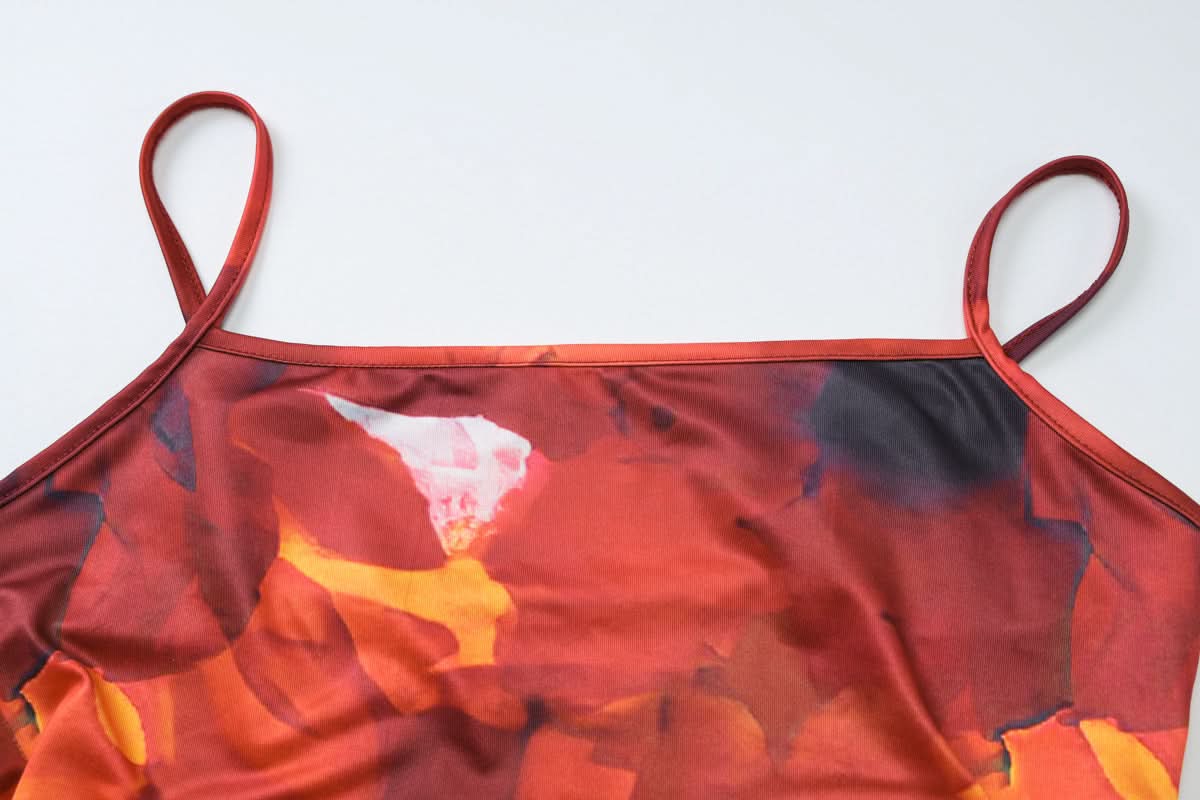 Radiant Bloom Cami Maxi Dress - Effortless Fall Style & Holiday Ready