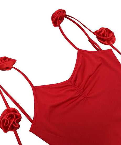 Chic Winter White Ruched Maxi Dress with Romantic Side Bow Ties - Your Go-To for Holiday Events & Special Occasions