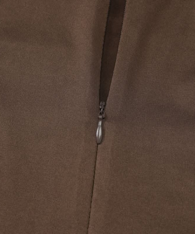 Sculpted & Chic: The Ruched High-Slit Mock Neck Midi Dress - Your Fall & Holiday Essential