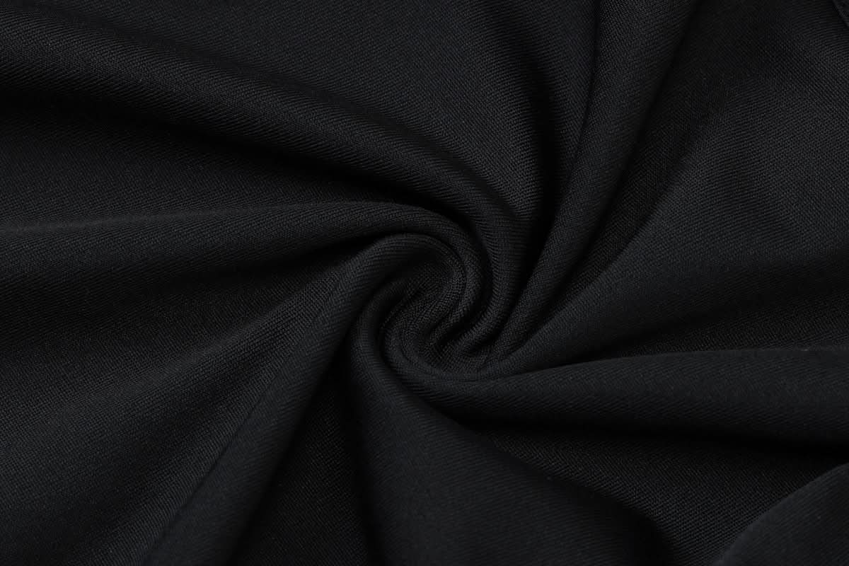 Dazzling Black Halter Cowl Neck Mini Dress | Rhinestone Sparkle for Holiday Parties & NYE