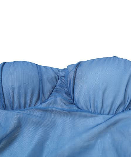 Stunning Ombré Mesh Tube Midi Dress - Fall Party & Holiday Glam