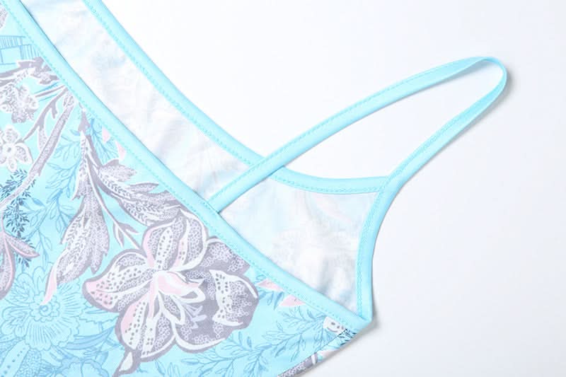 Effortless Chic Sky Blue Floral Maxi Dress - Your Dreamy Fall Getaway Essential