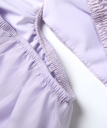 Enchanting Lavender Ruffle Midi Dress - Holiday Party & Winter Gala Ready