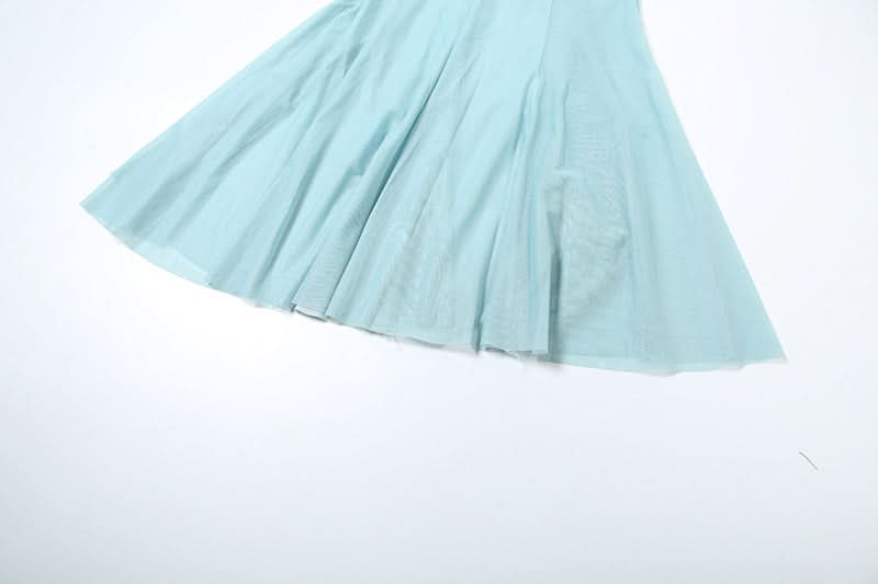 Stunning Ombré Mesh Tube Midi Dress - Fall Party & Holiday Glam