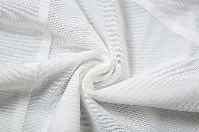 Fall Chic: Black Lace Trim Mesh Mini Skirt - A-Line Flounce for Women