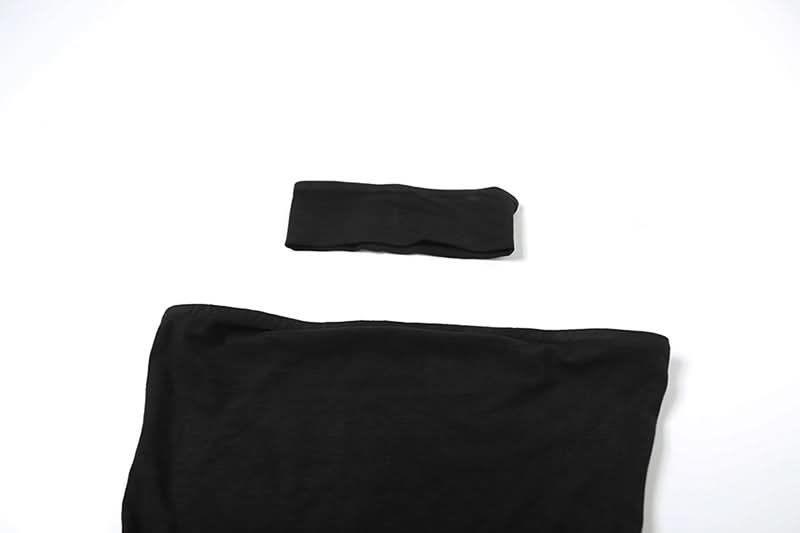 Elevate Your Fall Style: Chic Asymmetrical Backless Tube Top