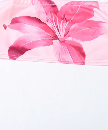 Stunning Pink Floral Mesh Maxi Skirt Set – Chic Strapless Tube Top & Sheer Vacation Skirt | Your Tropical Fall Getaway Essential