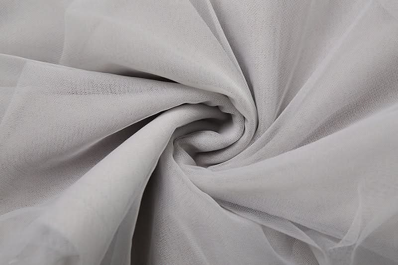 Elegant Strapless Mesh Maxi Dress with 3D Floral Appliqué – Your Go-To for Fall & Holiday Events