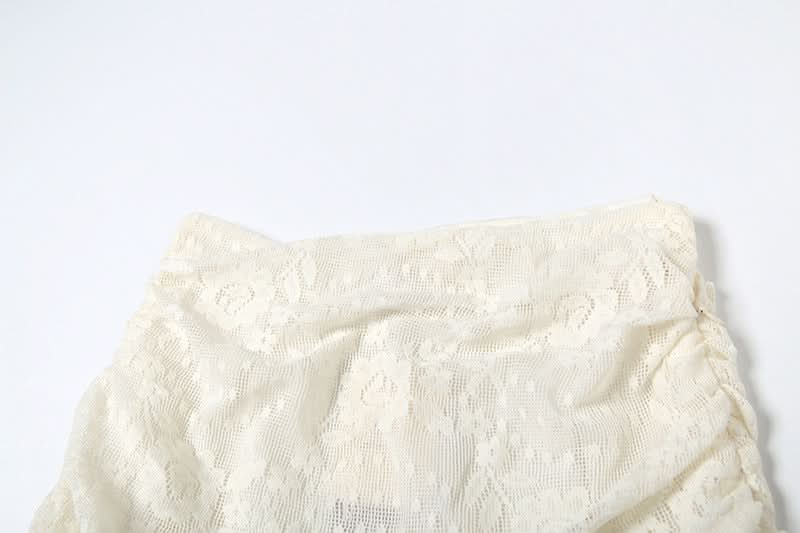 Enchanted Autumn Flow: Ruched Asymmetrical High-Low Skirt - Dreamy Midi for Fall Chic