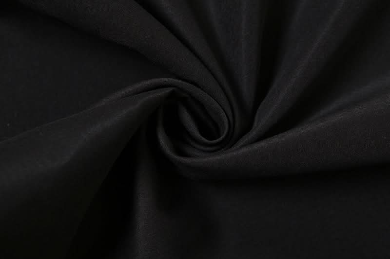 Chic Black Strapless Ruched Maxi Dress with Slit | Fall & Holiday Party Statement Gown