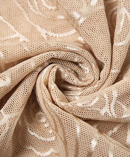 Autumn Allure: Fringe & Rose Mesh One-Shoulder Top with Matching Arm Sleeves